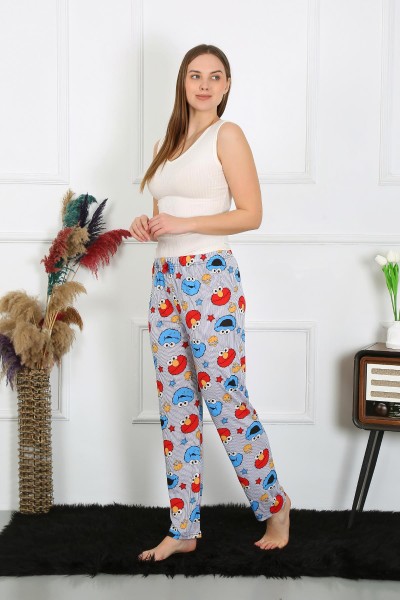 Moda Çizgi - Moda Çizgi Kadın Pamuklu Tek Alt Pijama 27516