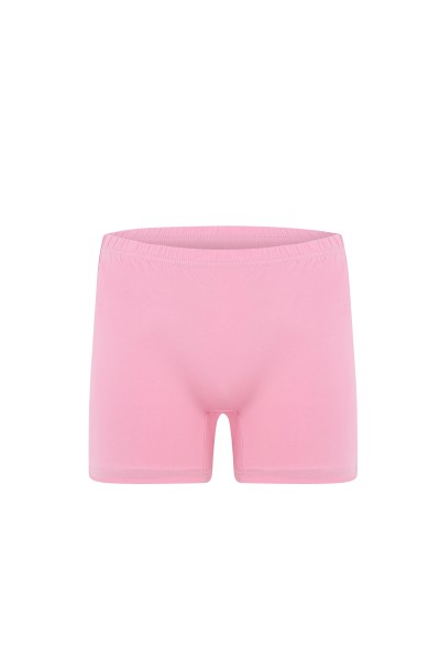 Moda Çizgi Kadın Penye 3lü Boxer Pembe 40260 - Thumbnail